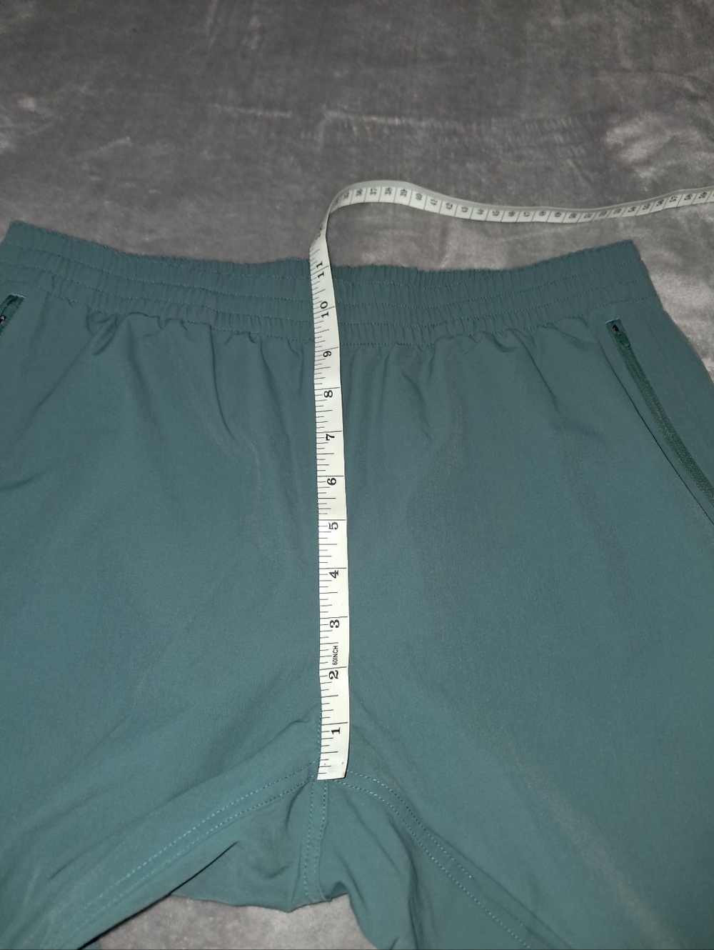 Outdoor Voices Rectrek Womens Green Teal Elastic Waist Pants Pockets Hiking XL. - Picture 6 of 8